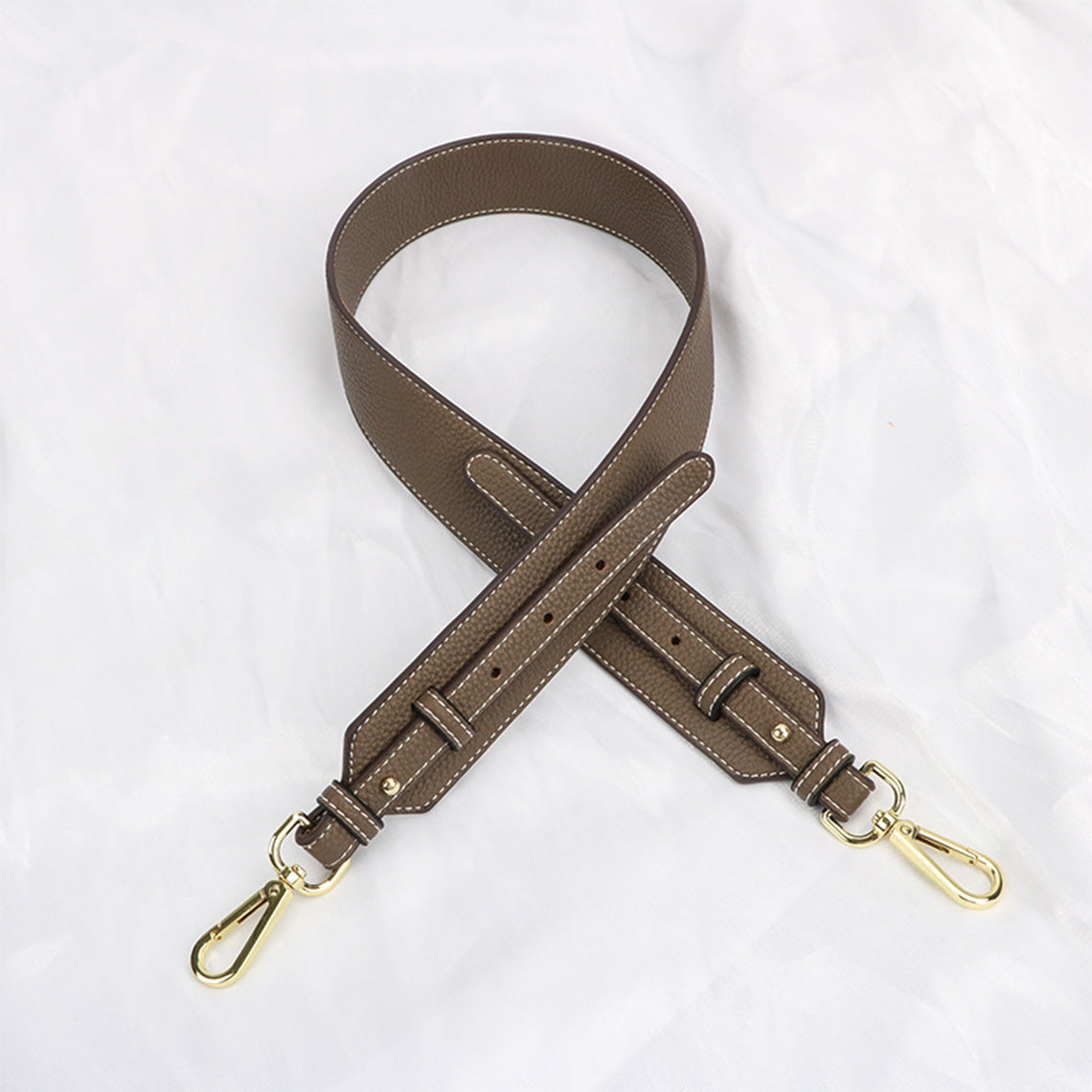 CUCUBIRD Faux Leather Wide Crossbody Strap  