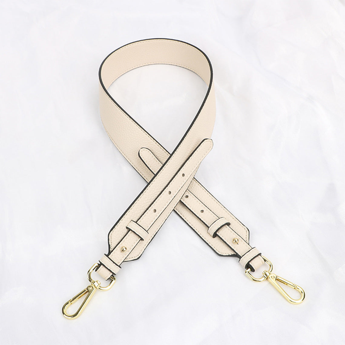 CUCUBIRD Faux Leather Wide Crossbody Strap  