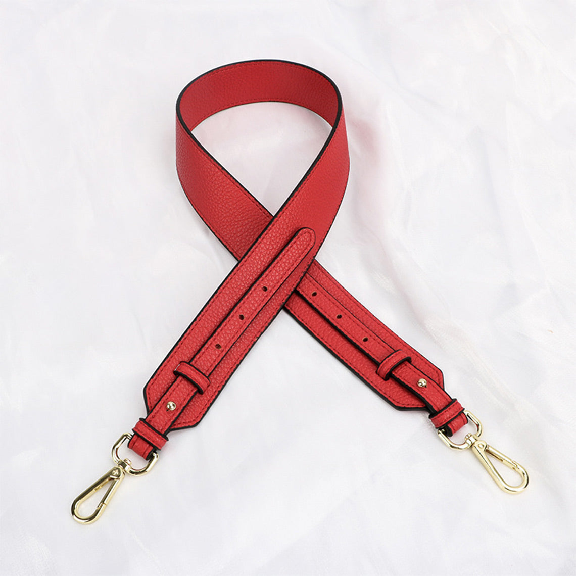 CUCUBIRD Faux Leather Wide Crossbody Strap  