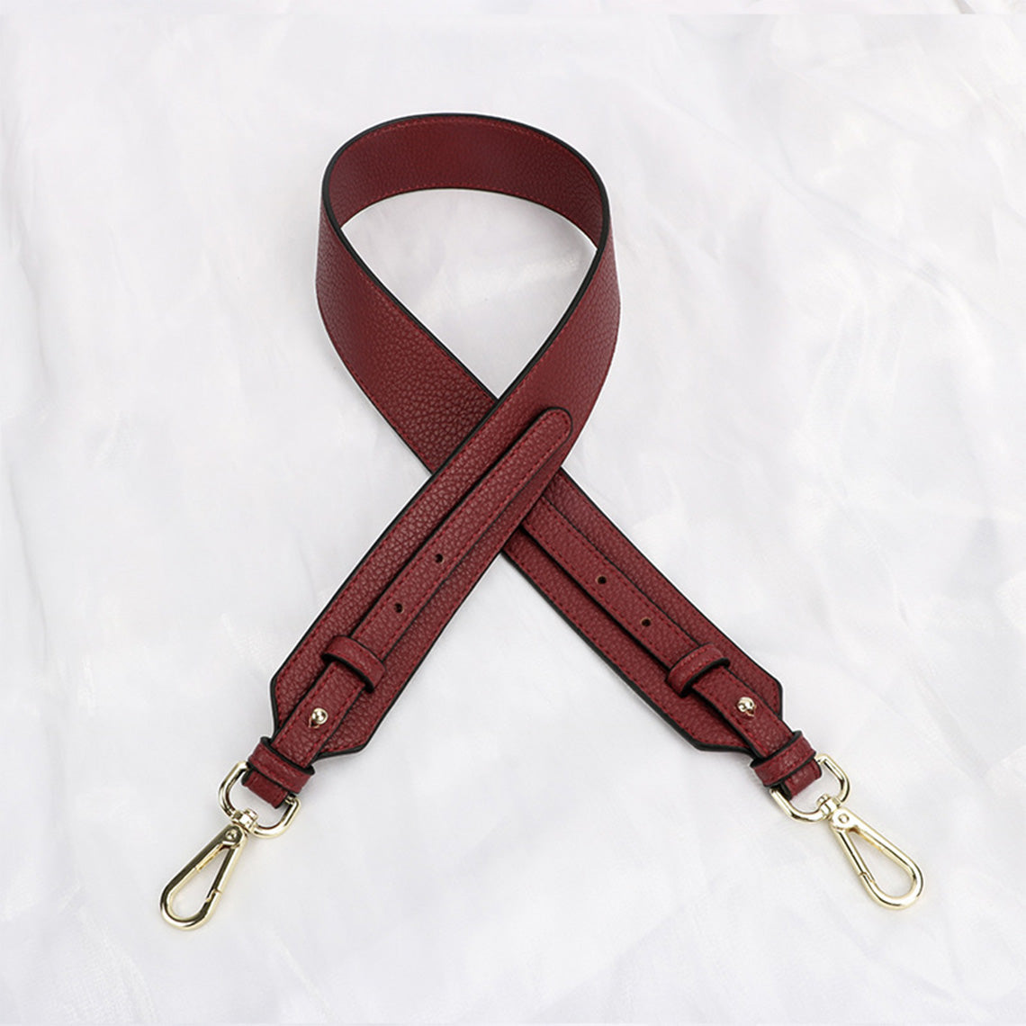 CUCUBIRD Faux Leather Wide Crossbody Strap  