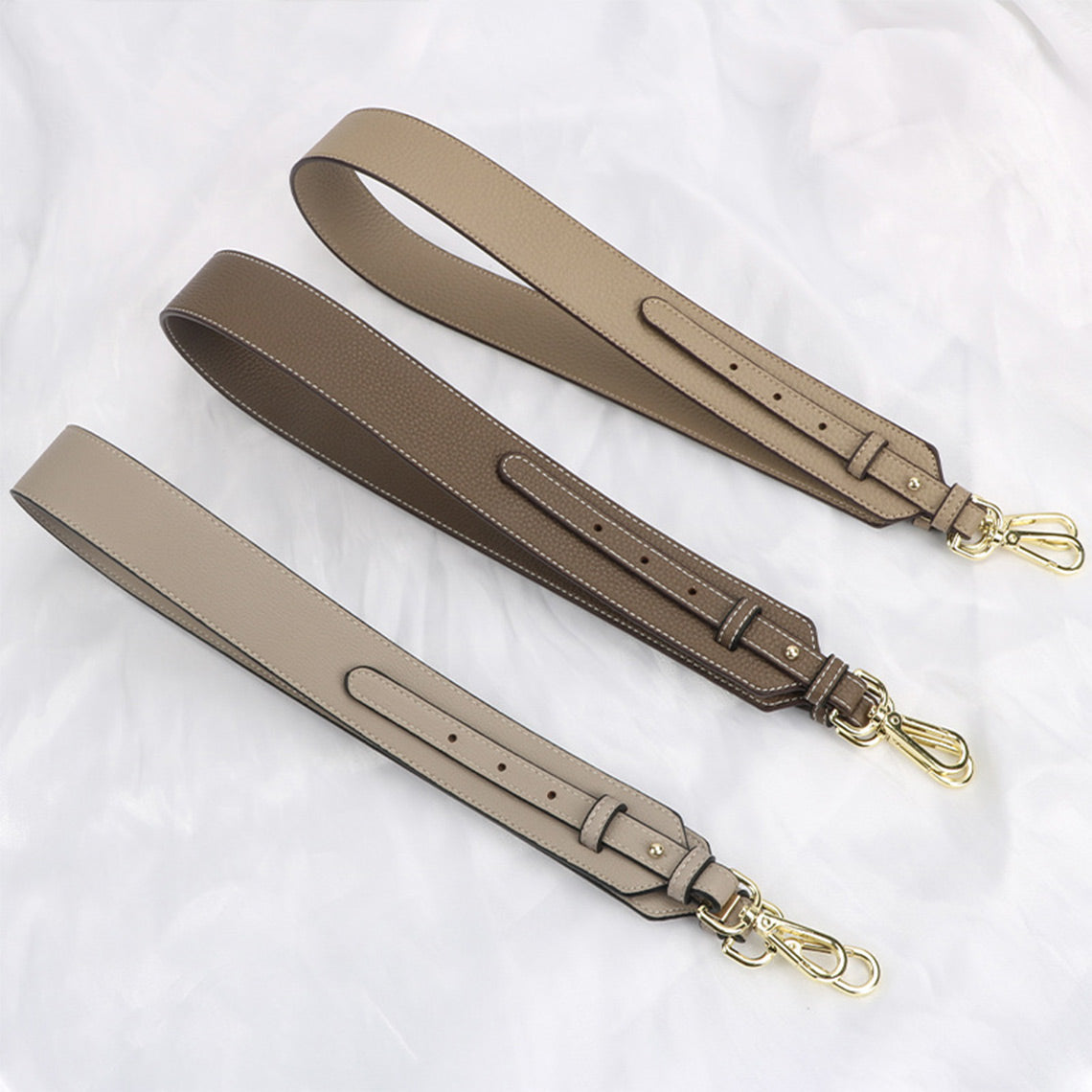 CUCUBIRD Faux Leather Wide Crossbody Strap  