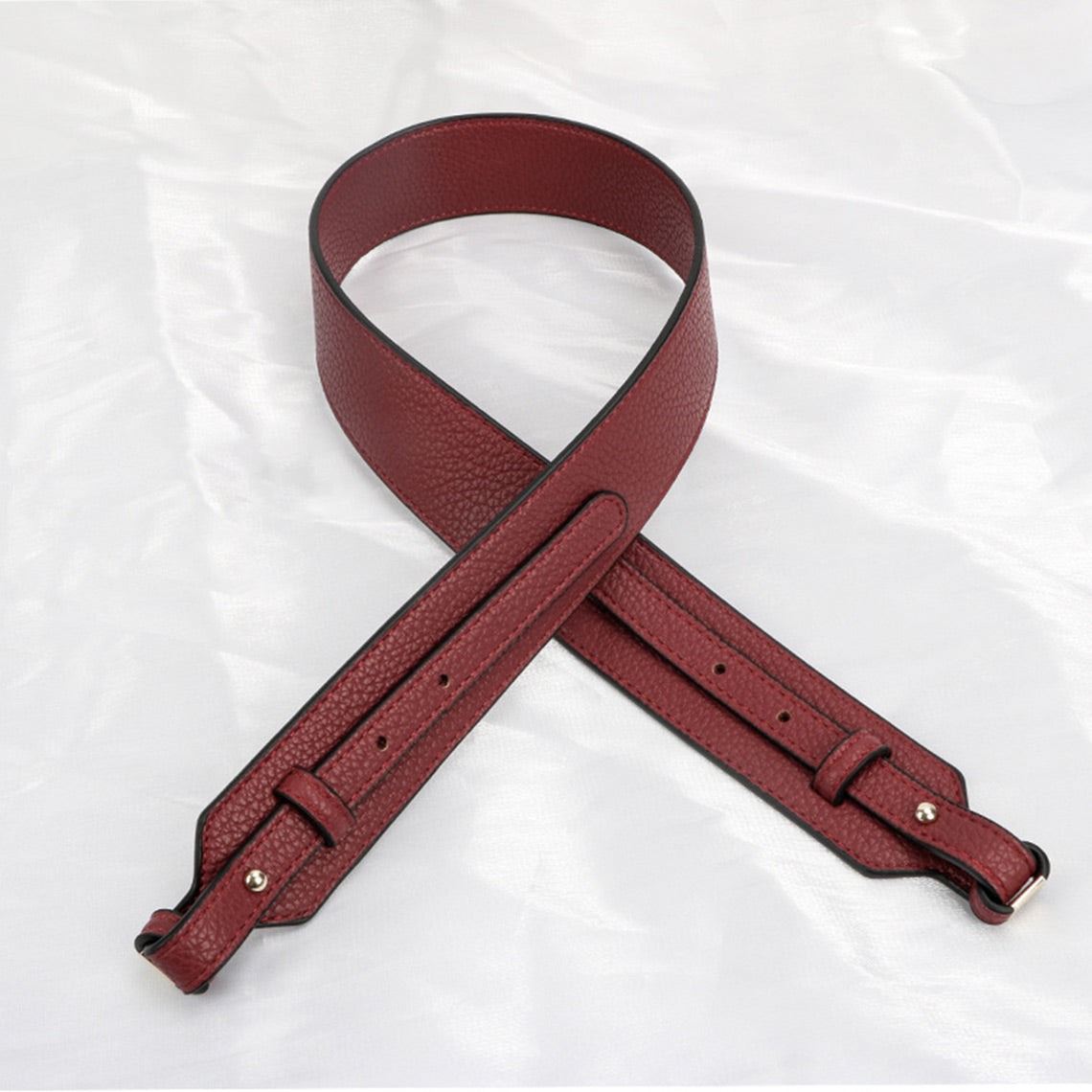 CUCUBIRD Faux Leather Wide Crossbody Strap  