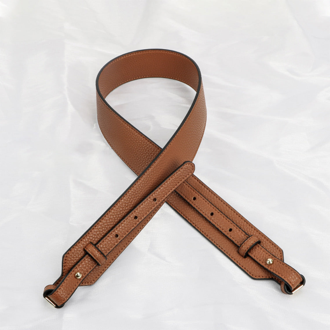 CUCUBIRD Faux Leather Wide Crossbody Strap  