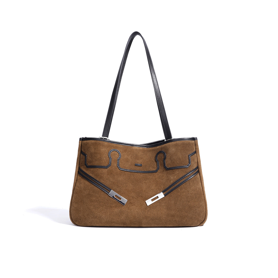CUCUBIRD Suede Leather Heritage Tote Bag  