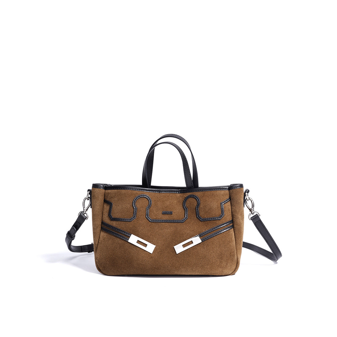 CUCUBIRD Suede Leather Heritage Tote Bag  
