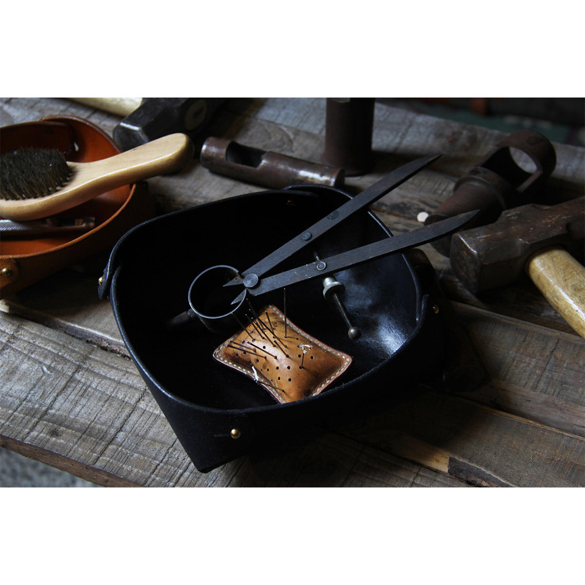 CUCUBIRD POPSEWING® Vegetable Tanned Leather Valet Tray  