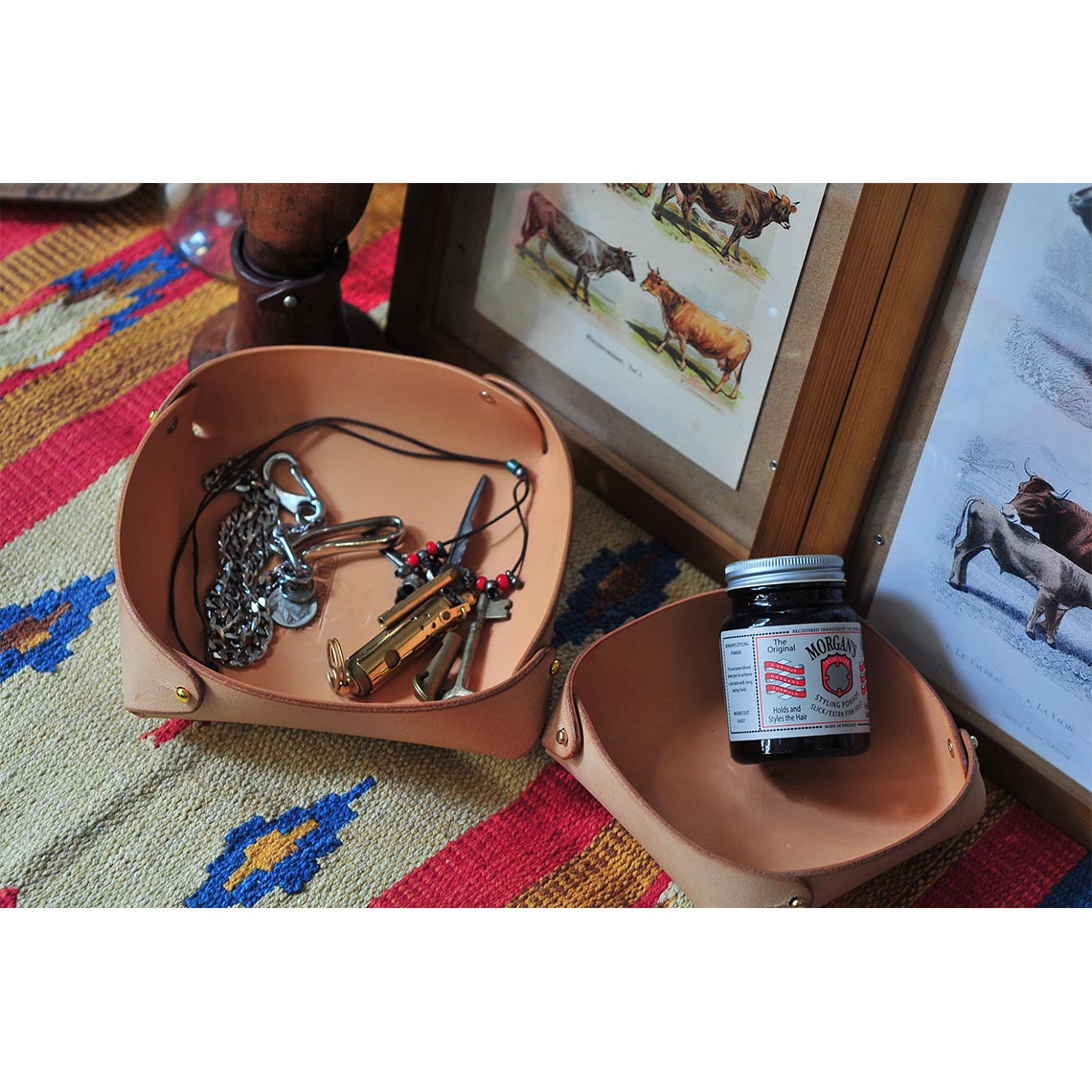 CUCUBIRD POPSEWING® Vegetable Tanned Leather Valet Tray  