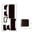 CUCUBIRD POPSEWING® Crazy Horse Leather Men Compact Wallet DIY Kits  