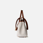 CUCUBIRD Top Grain Leather Women Work Handbag  