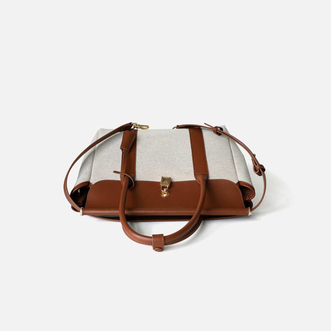 CUCUBIRD Top Grain Leather Women Work Handbag  