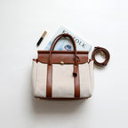 CUCUBIRD Top Grain Leather Women Work Handbag  