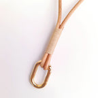 CUCUBIRD Handmade Leather Wrist Band Keychain  