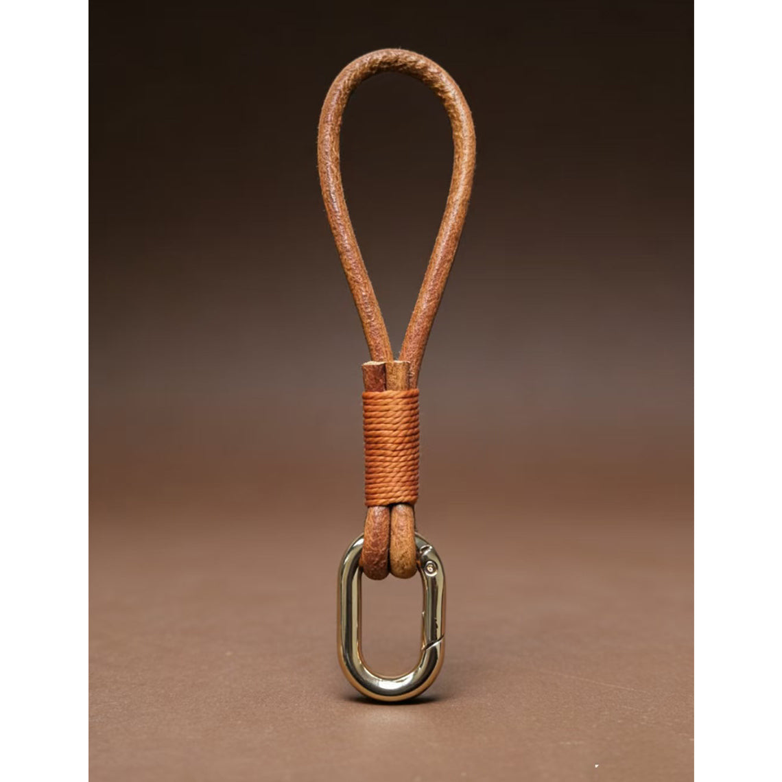 CUCUBIRD Handmade Leather Wrist Band Keychain  