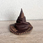 CUCUBIRD POPSEWING® Vegetable Tanned Leather Magic Hat Pendant DIY Kit  