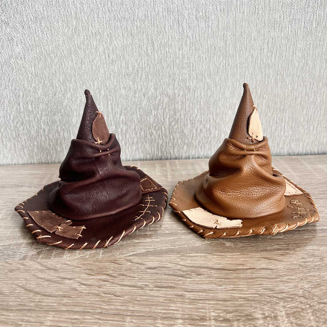 CUCUBIRD POPSEWING® Vegetable Tanned Leather Magic Hat Pendant DIY Kit  