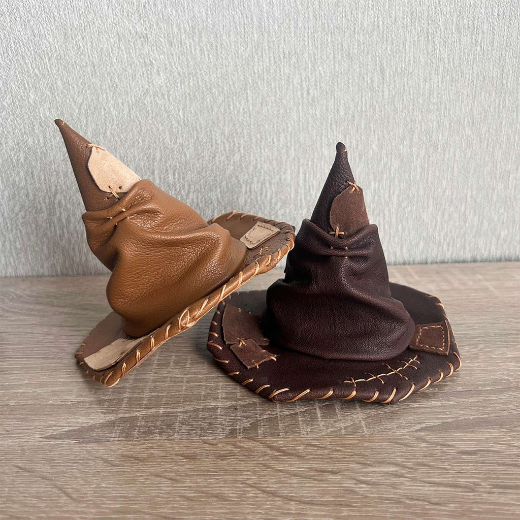 CUCUBIRD POPSEWING® Vegetable Tanned Leather Magic Hat Pendant DIY Kit  
