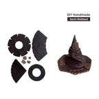 CUCUBIRD POPSEWING® Vegetable Tanned Leather Magic Hat Pendant DIY Kit  