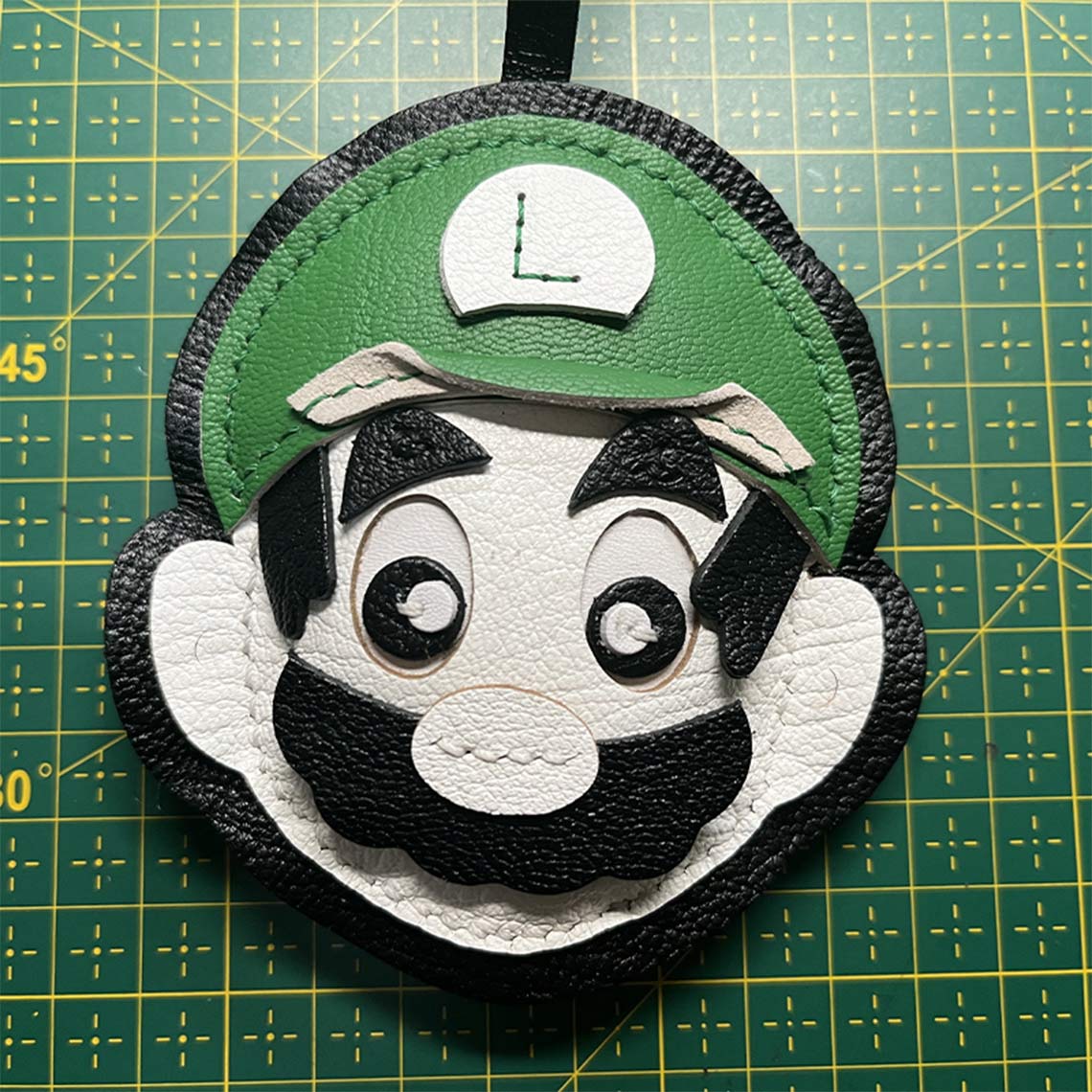 CUCUBIRD POPSEWING® Sheep Leather Plumber Keychain DIY Kit  