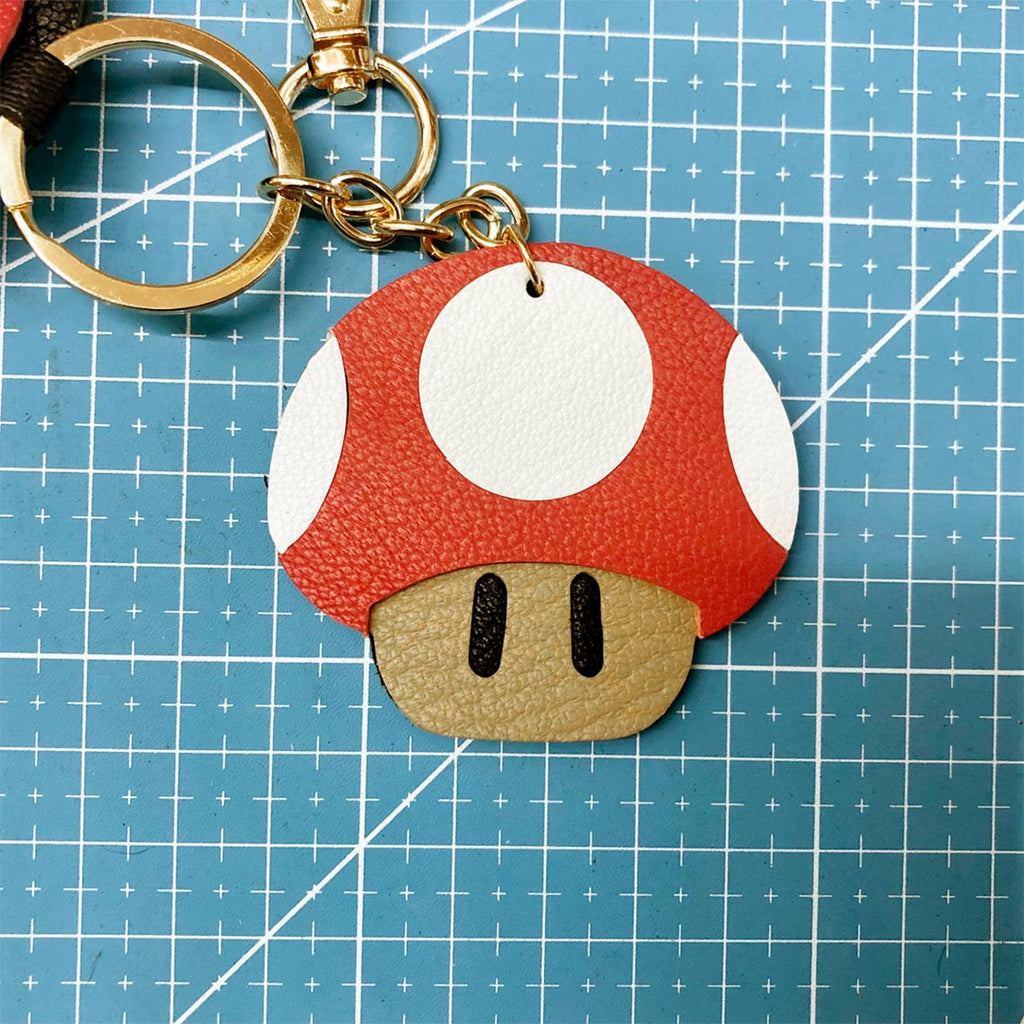 CUCUBIRD POPSEWING® Sheep Leather Plumber Keychain DIY Kit  