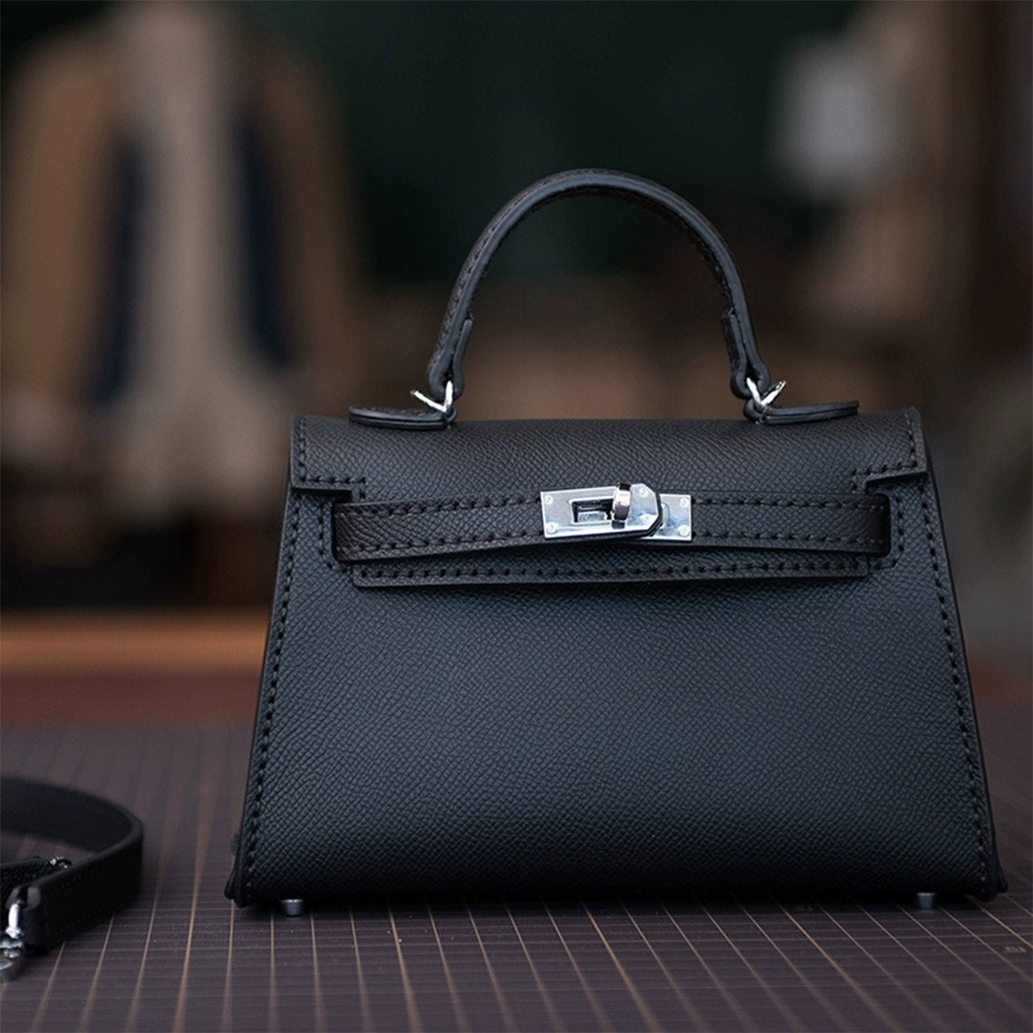 CUCUBIRD POPSEWING® Top Grain Leather Inspired Sellier Kylie Bag DIY Kit | Price Drop at Checkout  