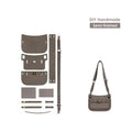 CUCUBIRD POPSEWING® Top Grain Leather Mini Jypsiere Bag DIY Kits  