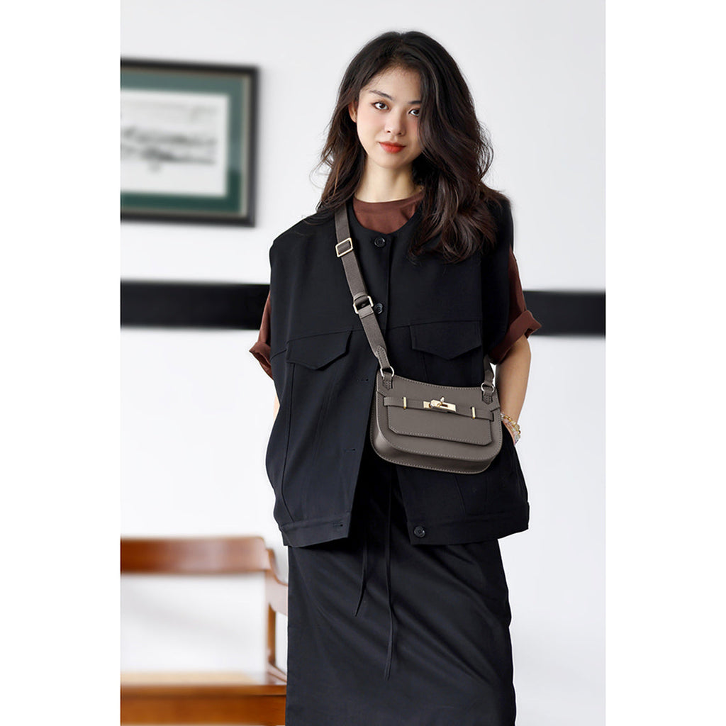 CUCUBIRD POPSEWING® Top Grain Leather Mini Jypsiere Bag DIY Kits  