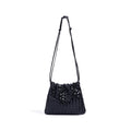 CUCUBIRD Sheep Leather Women Mini Woven Clutch  