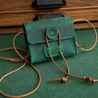 CUCUBIRD POPSEWING® Full Grain Leather Mini Square Bag DIY Kit  