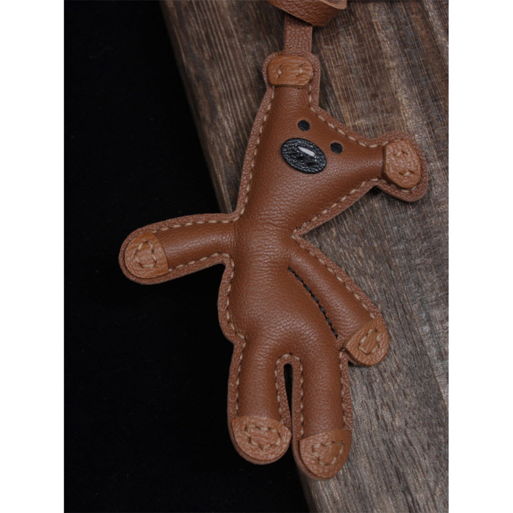 CUCUBIRD POPSEWING® Leather Teddy Bear Charm DIY Kits | Price Drop At Checkout  