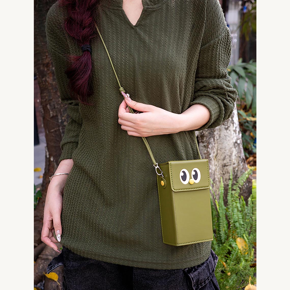 CUCUBIRD POPSEWING® Leather DJI Osmo Pocket 3 Protective Phone Case  