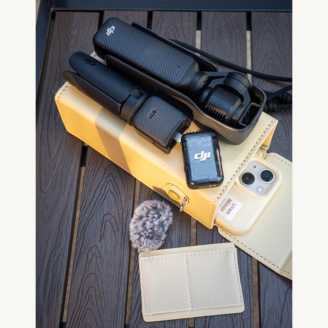 CUCUBIRD POPSEWING® Leather DJI Osmo Pocket 3 Protective Phone Case  