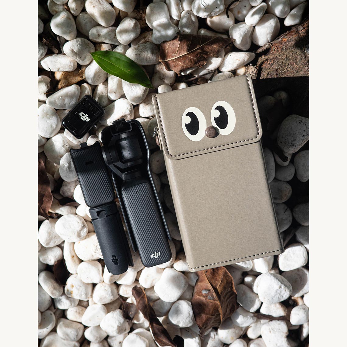 CUCUBIRD POPSEWING® Leather DJI Osmo Pocket 3 Protective Phone Case  