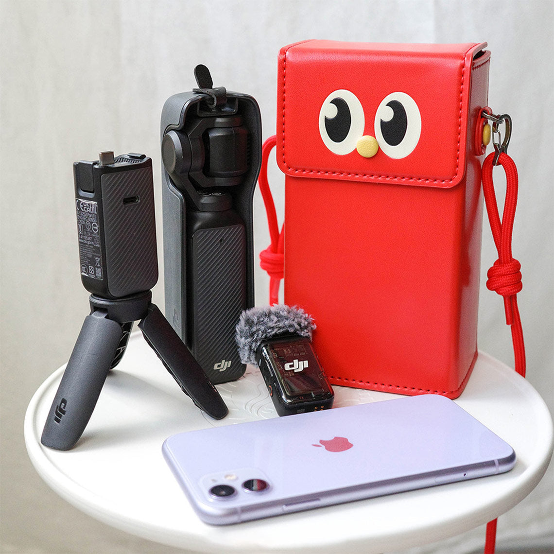 CUCUBIRD POPSEWING® Leather DJI Osmo Pocket 3 Protective Phone Case  