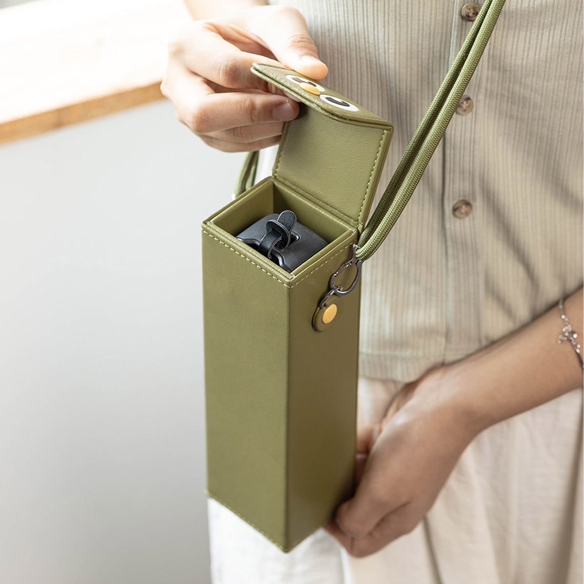 CUCUBIRD POPSEWING® Leather DJI Osmo Pocket 3 Protective Case  