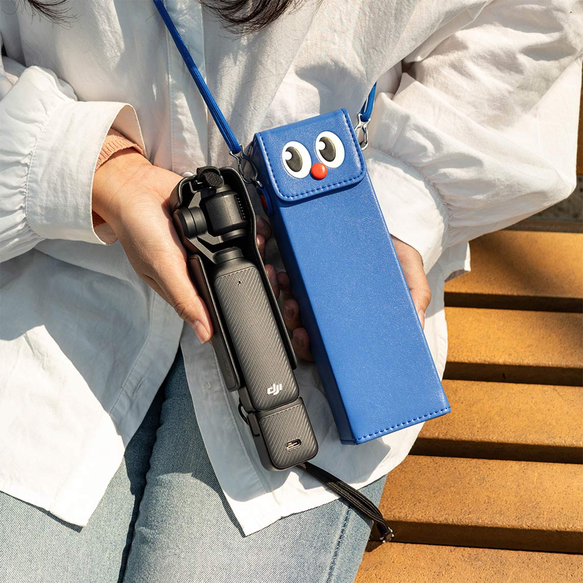 CUCUBIRD POPSEWING® Leather DJI Osmo Pocket 3 Protective Case  