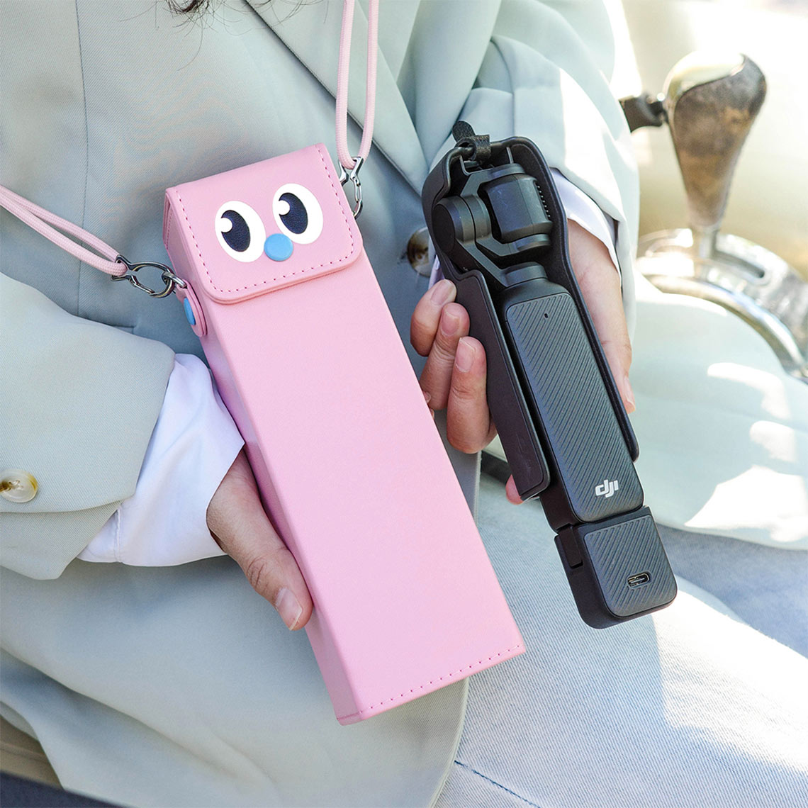 CUCUBIRD POPSEWING® Leather DJI Osmo Pocket 3 Protective Case  