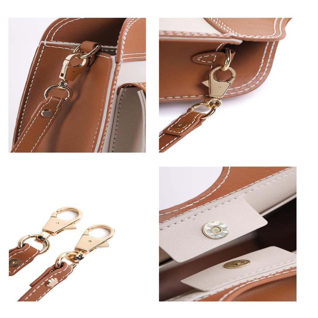 CUCUBIRD POPSEWING® Leather Lady Pocket Crossbody Bag DIY Kit  