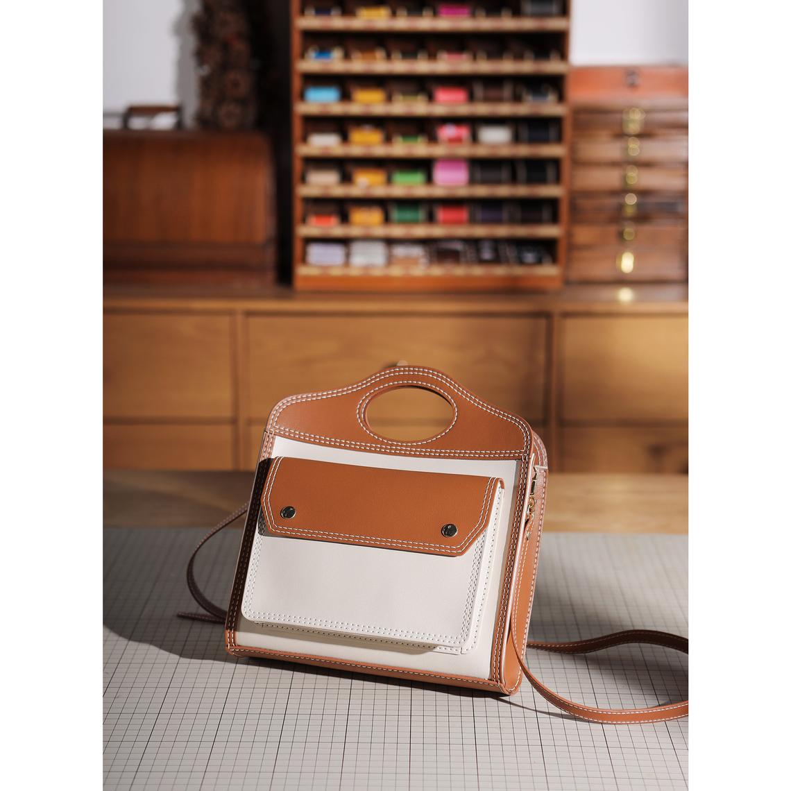CUCUBIRD POPSEWING® Leather Lady Pocket Crossbody Bag DIY Kit  