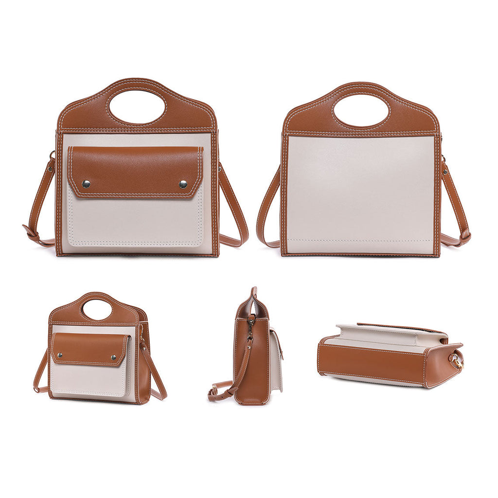 CUCUBIRD POPSEWING® Leather Lady Pocket Crossbody Bag DIY Kit  