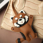 CUCUBIRD POPSEWING® Leather Raccoon Keychain Charm DIY Kit  