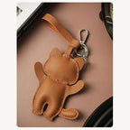 CUCUBIRD POPSEWING® Leather Raccoon Keychain Charm DIY Kit  