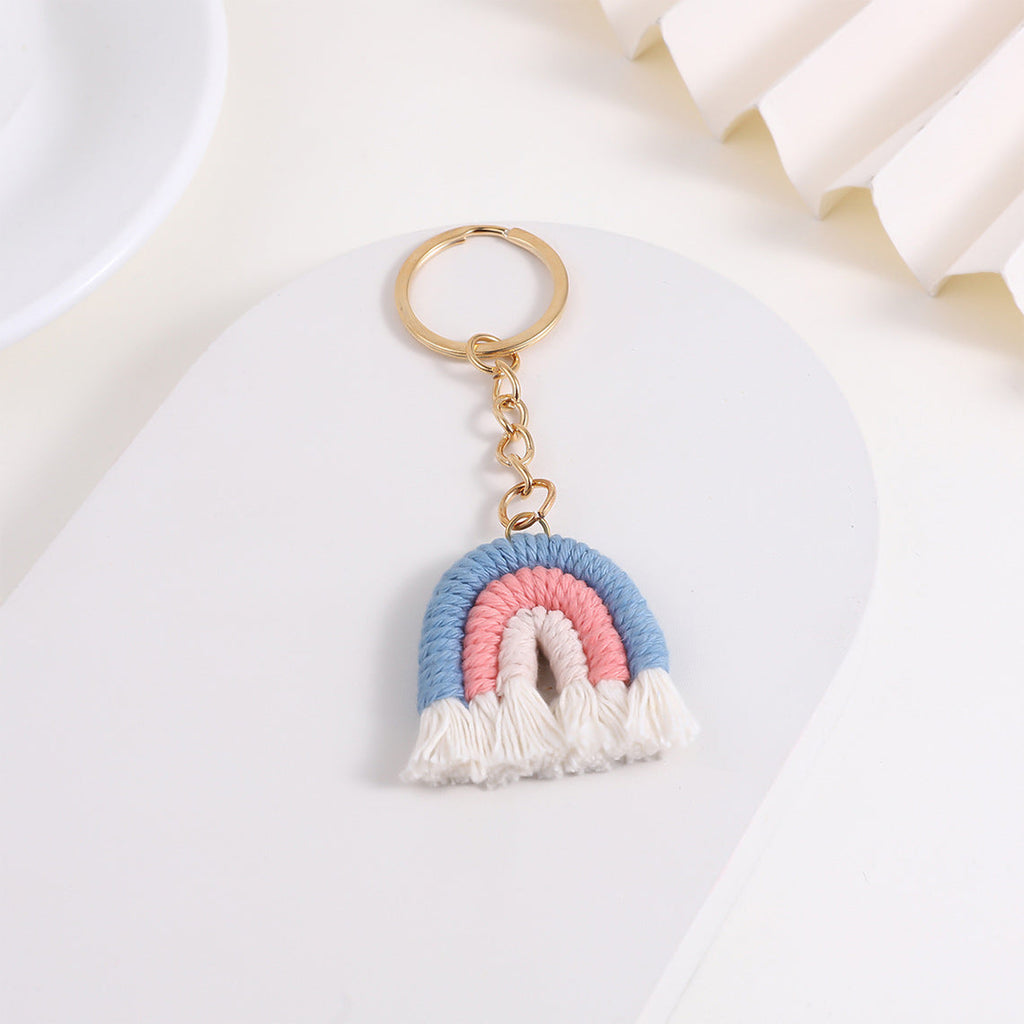 CUCUBIRD POPSEWING® Braids Rainbow Keychain  