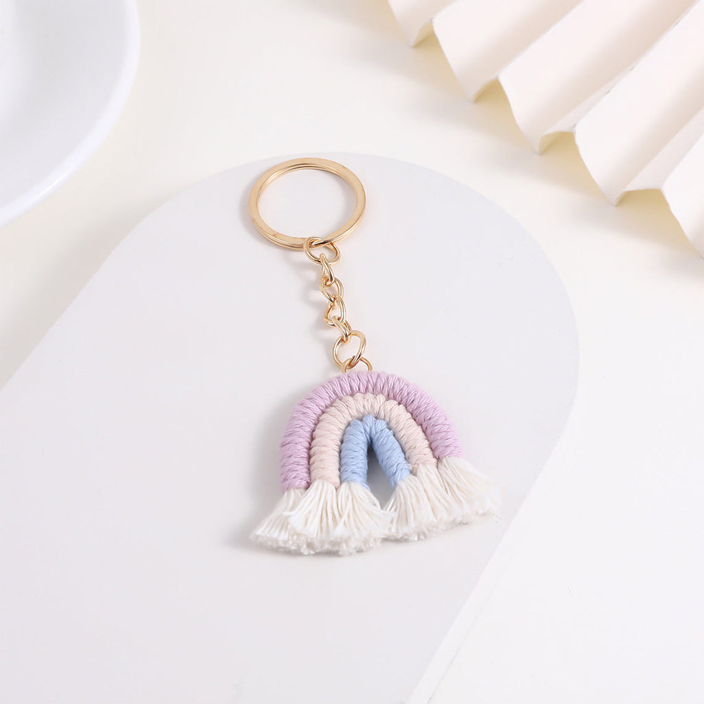 CUCUBIRD POPSEWING® Braids Rainbow Keychain  