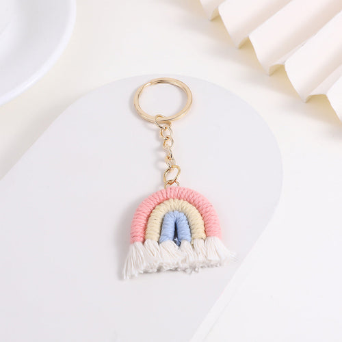 CUCUBIRD POPSEWING® Braids Rainbow Keychain  