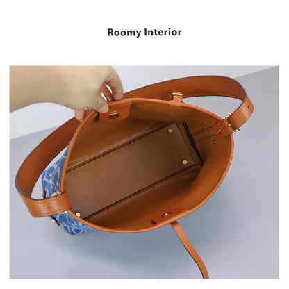 CUCUBIRD Leather Dustbag Recycle Shoulder Tote DIY Kits