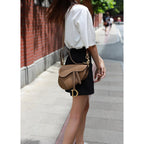 CUCUBIRD POPSEWING® Lady Leather Crossbody Saddle Bag DIY Kit | Price Drop at Checkout  