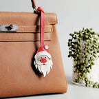CUCUBIRD POPSEWING® Sheep Leather Santa Claus Charm DIY Kits  