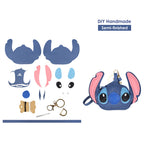 CUCUBIRD POPSEWING® Leather Stitch & Angel Keychain DIY Kit  