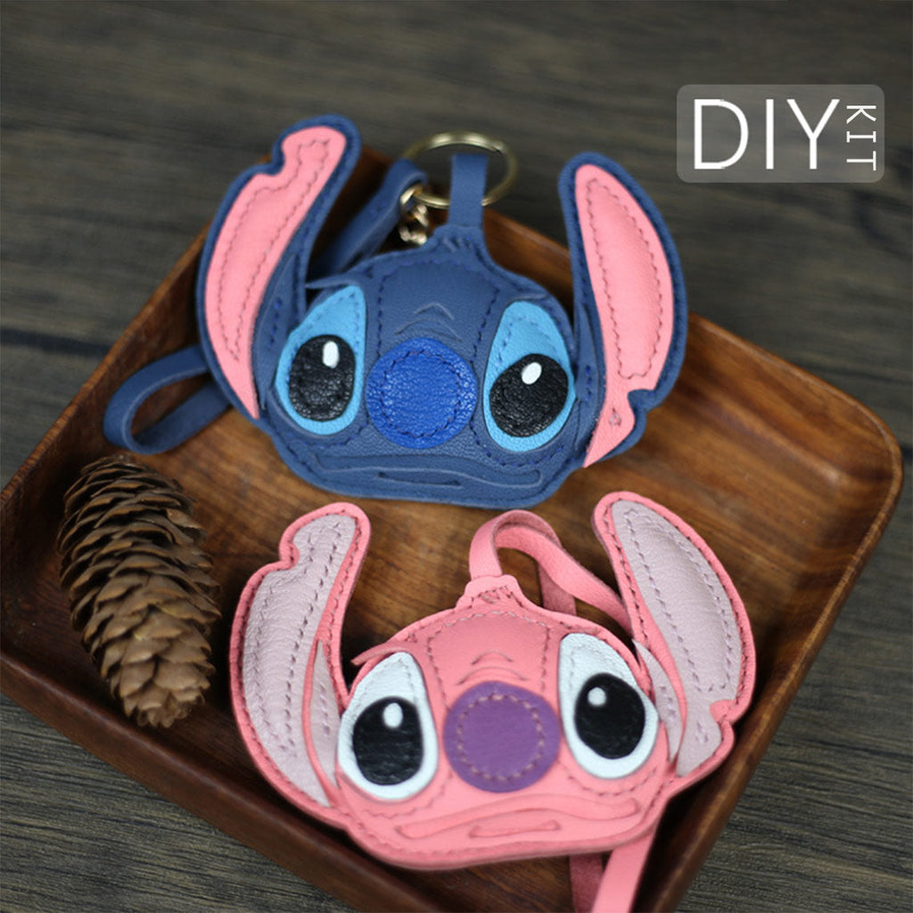 CUCUBIRD POPSEWING® Leather Stitch & Angel Keychain DIY Kit  