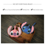 CUCUBIRD POPSEWING® Leather Stitch & Angel Keychain DIY Kit  